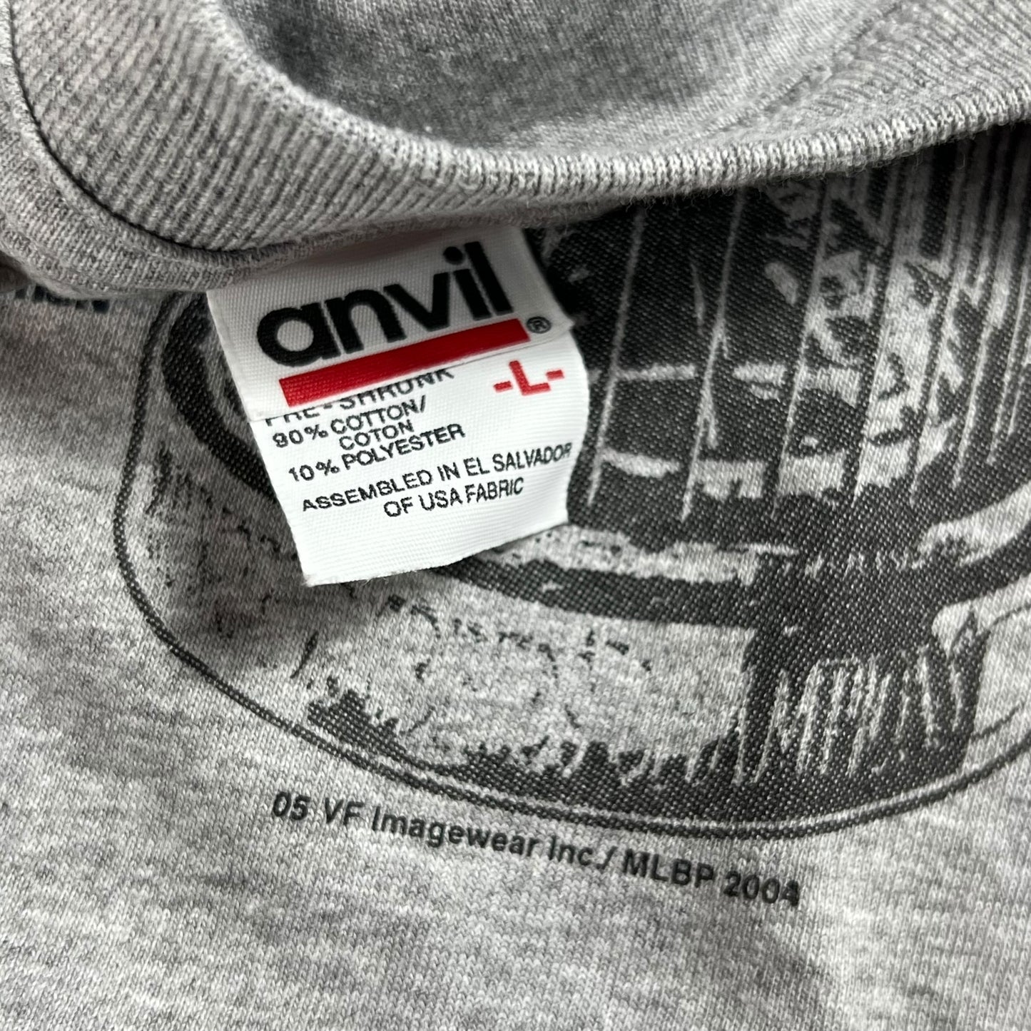 Vintage 2004 Boston Red Sox World Series Champions tee (L) DS