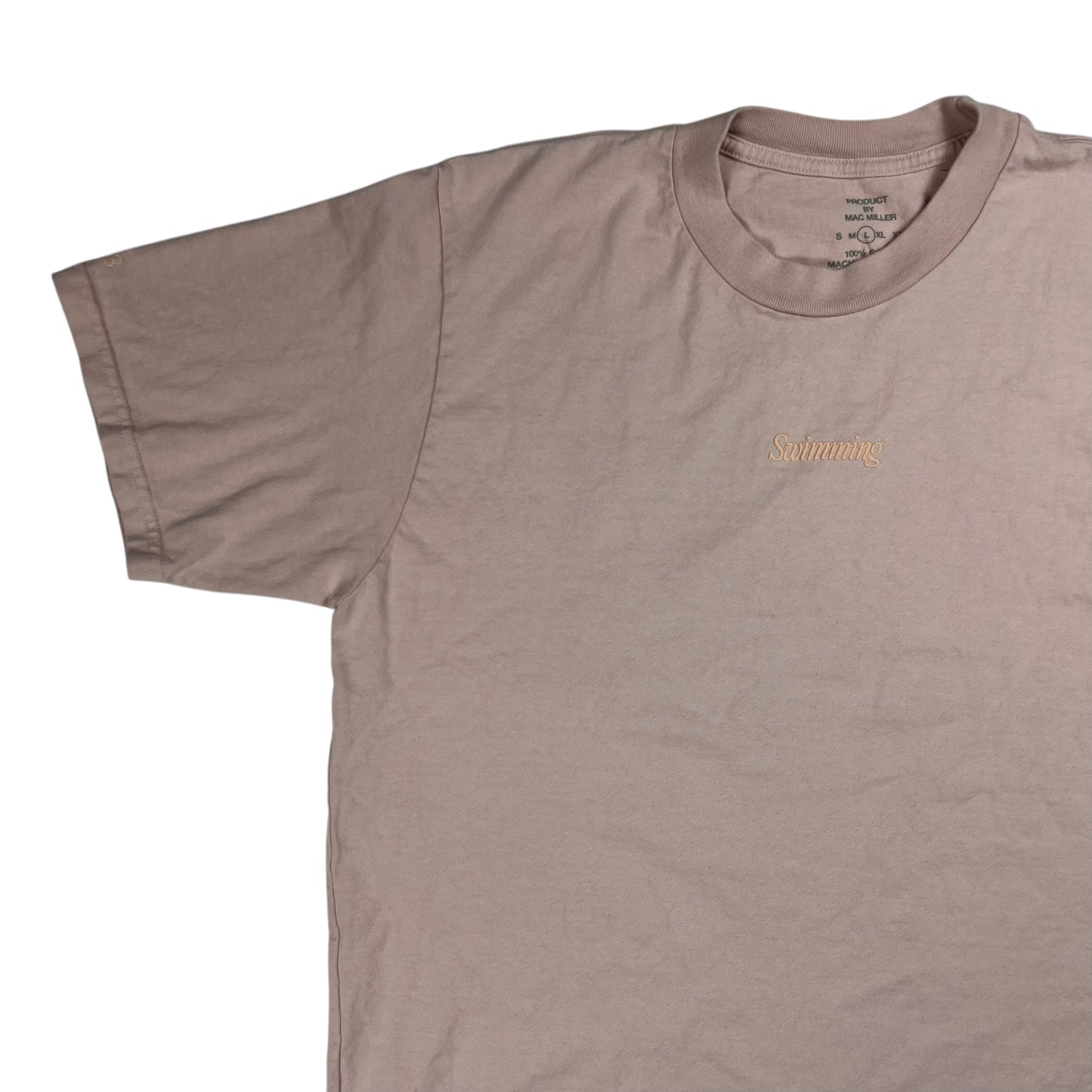 2023 Mac Miller Swimming pink tee (L)