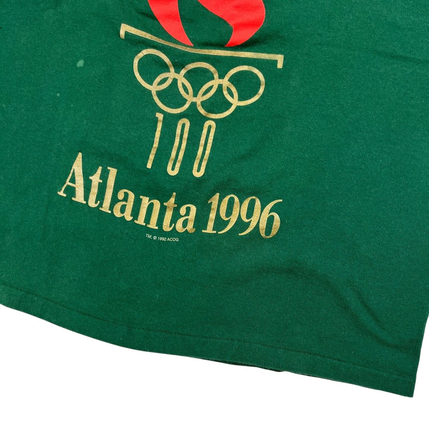 Vintage 1996 Hanes Atlanta Olympics faded tee (L)