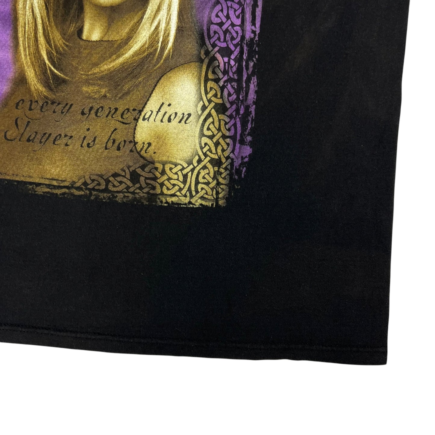 Vintage 2000 Buffy The Vampire Slayer faded tee (L)