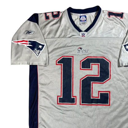Vintage Y2K Reebok New England Patriots Tom Brady Alternate NFL jersey (L)