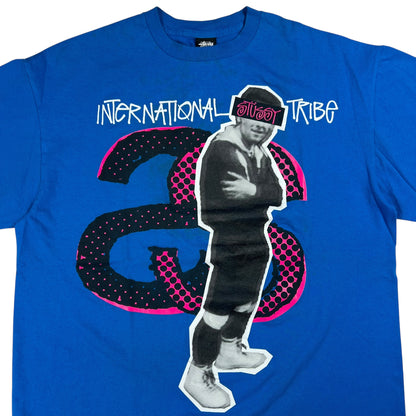 Vintage Y2K Stüssy International Tribe tee (XL)