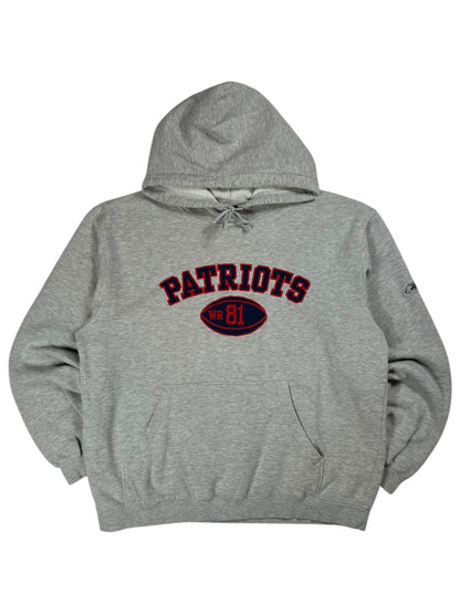 Vintage Y2K Reebok New England Patriots Randy Moss 81 WR hoodie (L)