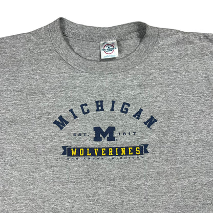Vintage 90s University of Michigan Wolverines long sleeve shirt (L/XL)