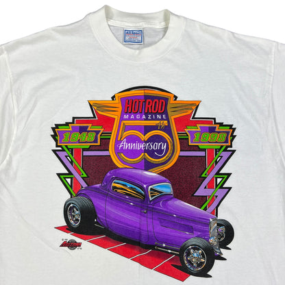 Vintage 1998 Hot Rod Magazine 50th anniversary tee (XL)