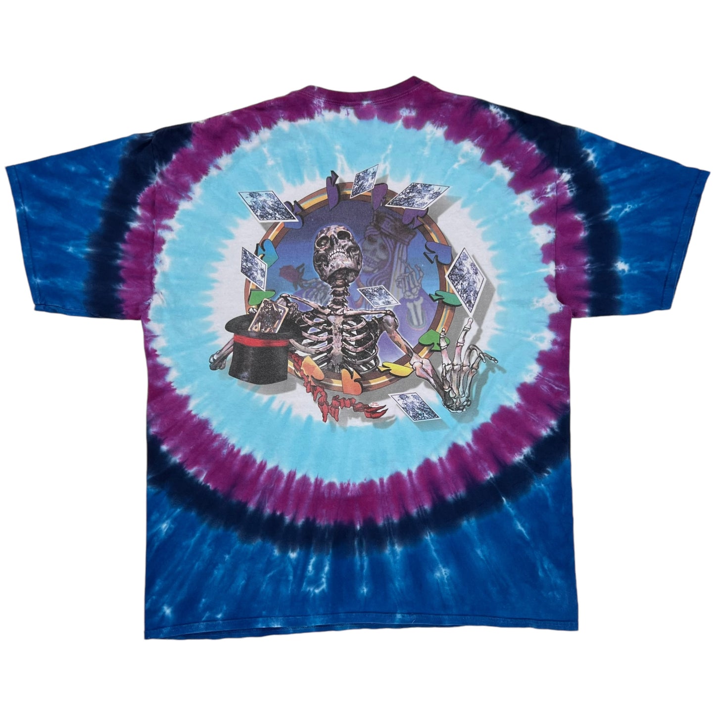 Vintage 1999 Liquid Blue Grateful Dead tie dye band tee (XXL)