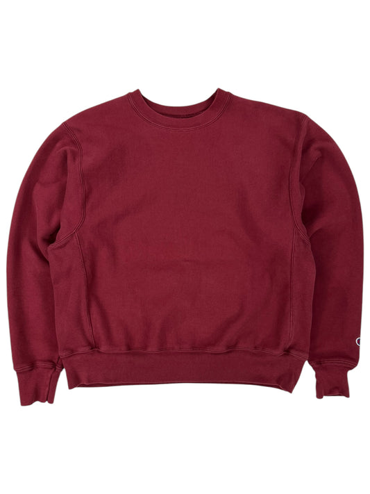 Vintage Y2K Champion reverse weave maroon crewneck (M)