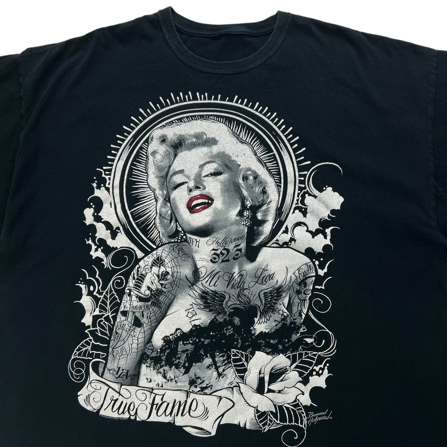 Y2K Marilyn Monroe tattoo True Fame tee (XXL)