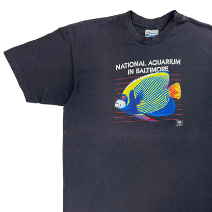 Vintage 1988 National Aquarium in Baltimore fish tee (XL)