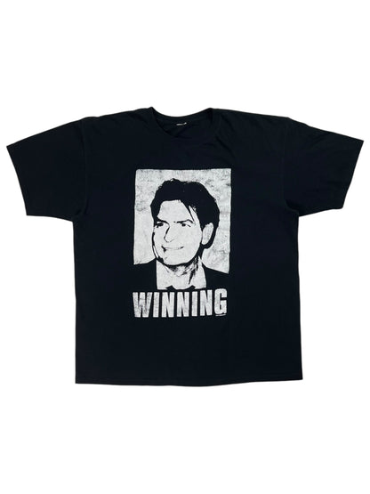 2011 Charlie Sheen “WINNING” tee (XL)