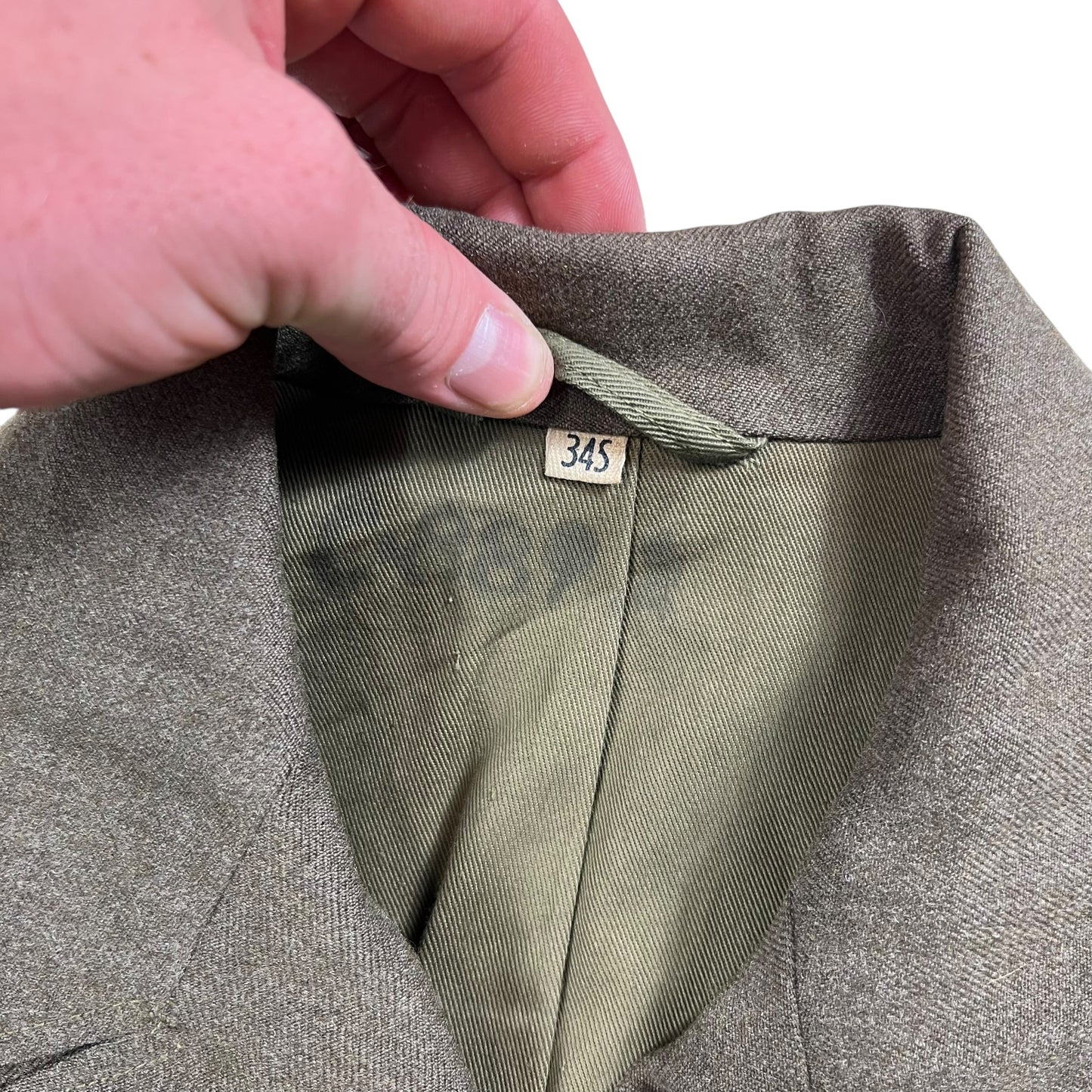 Vintage 1940s United States Army World War 2 II jacket pants (S)