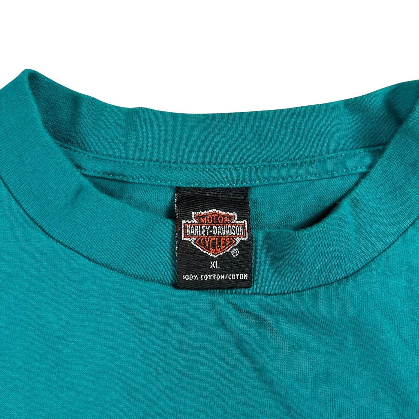 Vintage 90s Hawk-I Harley Davidson Iowa biker tee (XL)