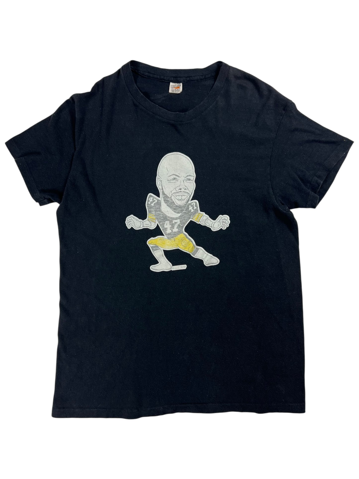 Vintage 1970s Hanes Pittsburgh Steelers Mel Blount tee (M)