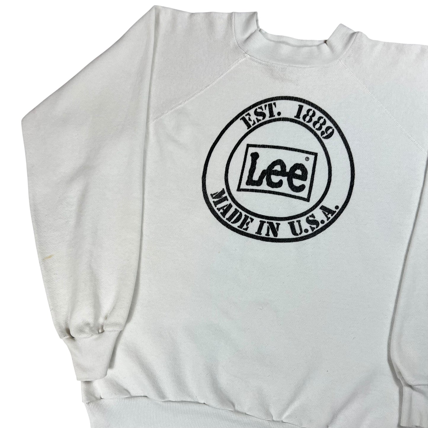Vintage 80s Lee Made in USA promo crewneck (L)