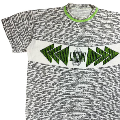 Vintage 90s Laguna Body Soul all over print tee (L)