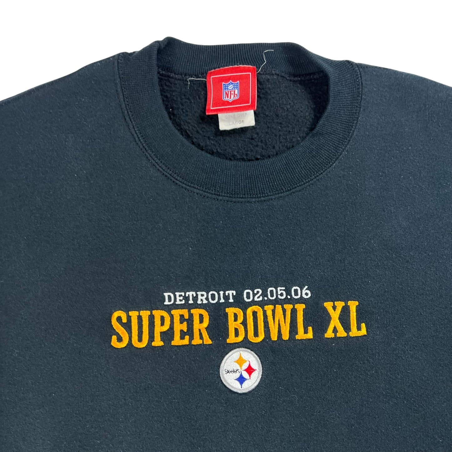 Vintage 2006 Pittsburgh Steelers Super Bowl XL crewneck (L)