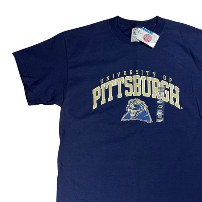 Vintage Y2K University of Pittsburgh Pitt Panthers tee (L) DS NWT