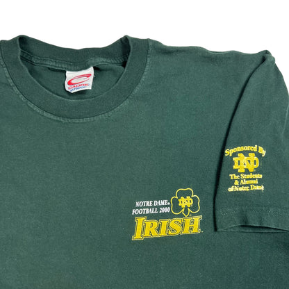 Vintage 2000 Notre dame Fighting Irish Football tee (XL)