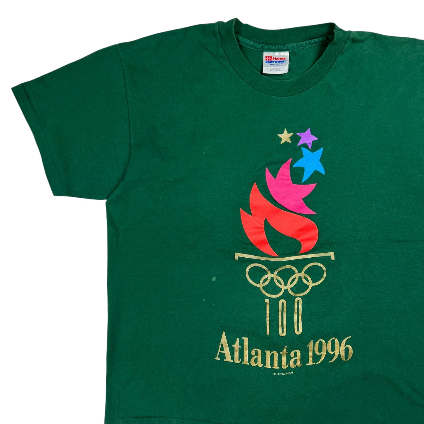 Vintage 1996 Hanes Atlanta Olympics faded tee (L)