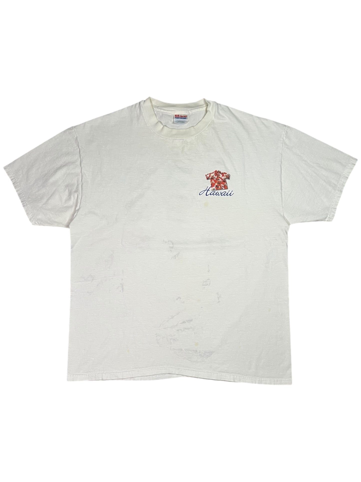 Vintage 90s Hawaiian Shirt Shirt tee (XL)