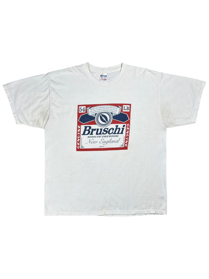 Vintage Y2K Teddy Bruschi New England Patriots Beer tee (XL)