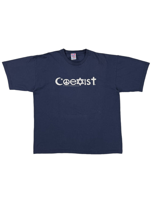 Vintage Y2K Coexist tee (XL)