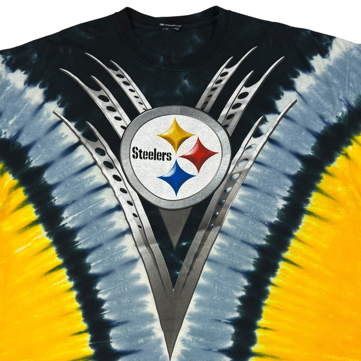 Vintage Y2K Pittsburgh Steelers tie dye NFL tee (XXL)