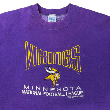 Vintage 1994 Salem Sports Minnesota Vikings faded crewneck (L)