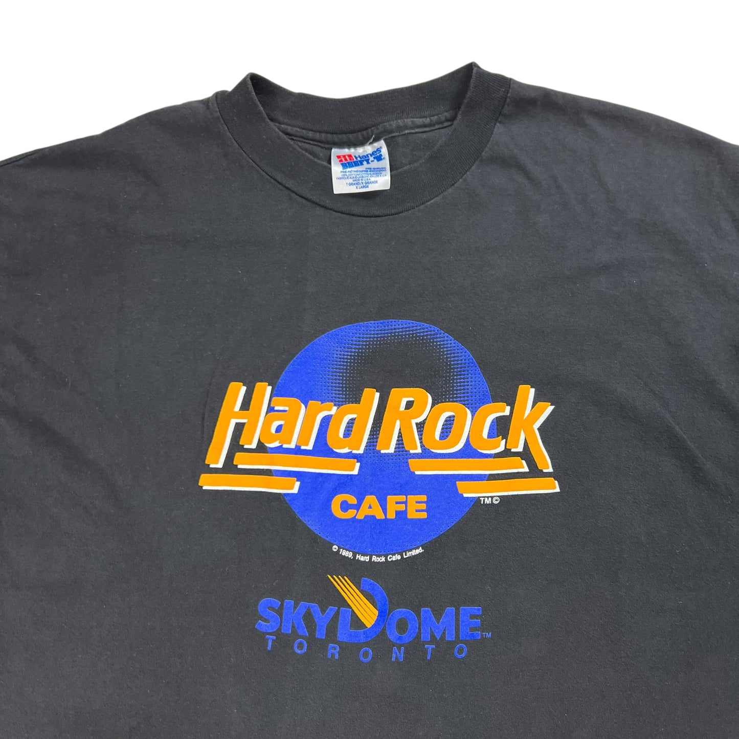 Vintage 1989 Hard Rock Cafe Sky Dome Toronto tee (XL)