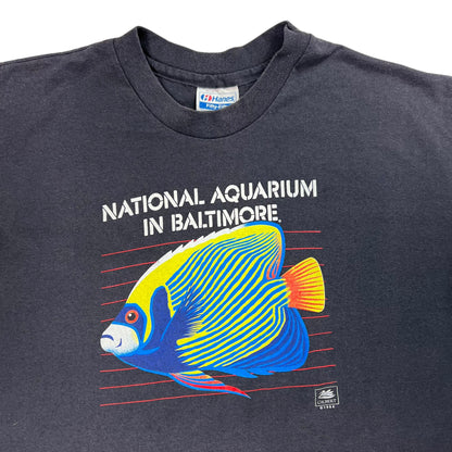 Vintage 1988 National Aquarium in Baltimore fish tee (XL)