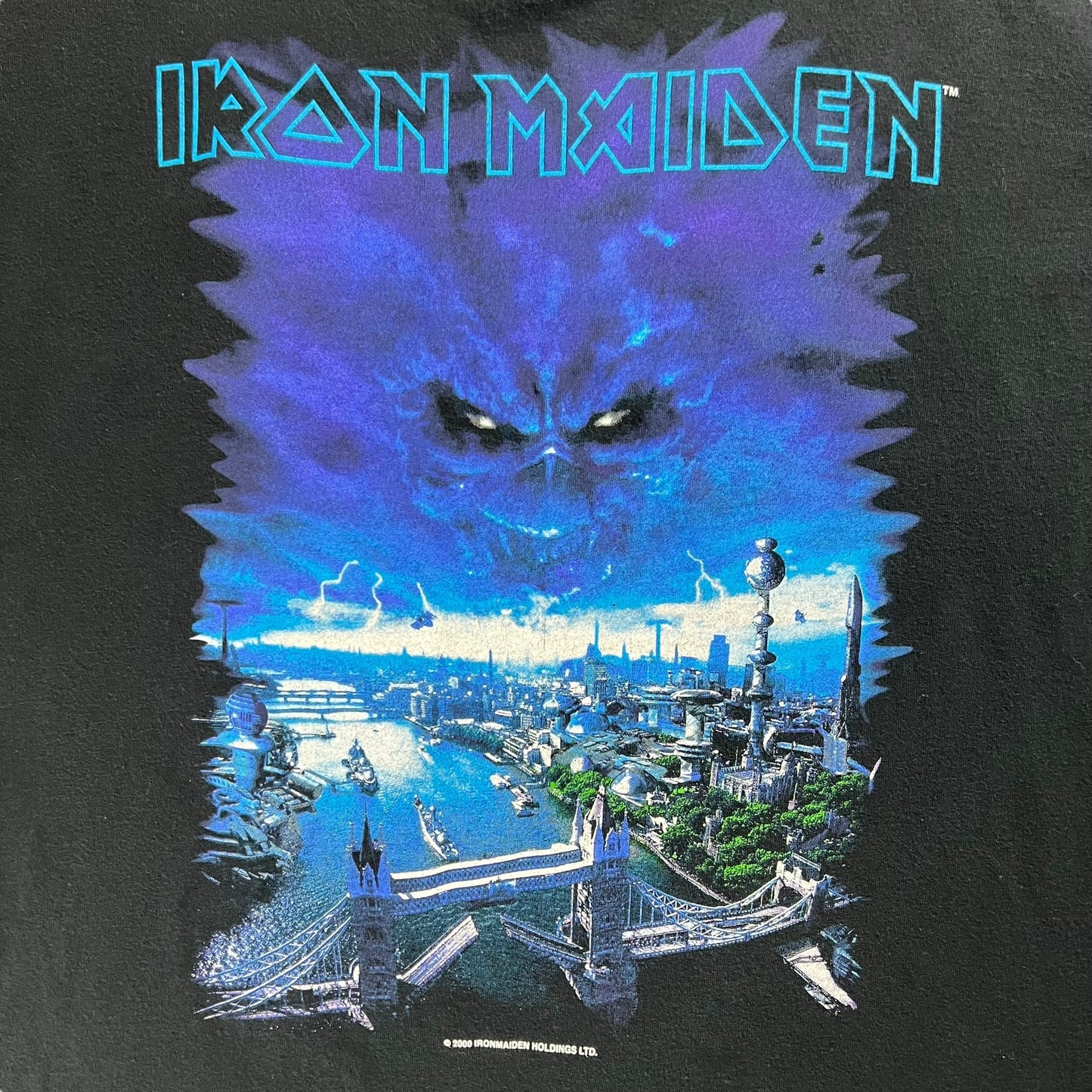 Vintage 2000 Iron Maiden Brave New World Tour band tee (XL)
