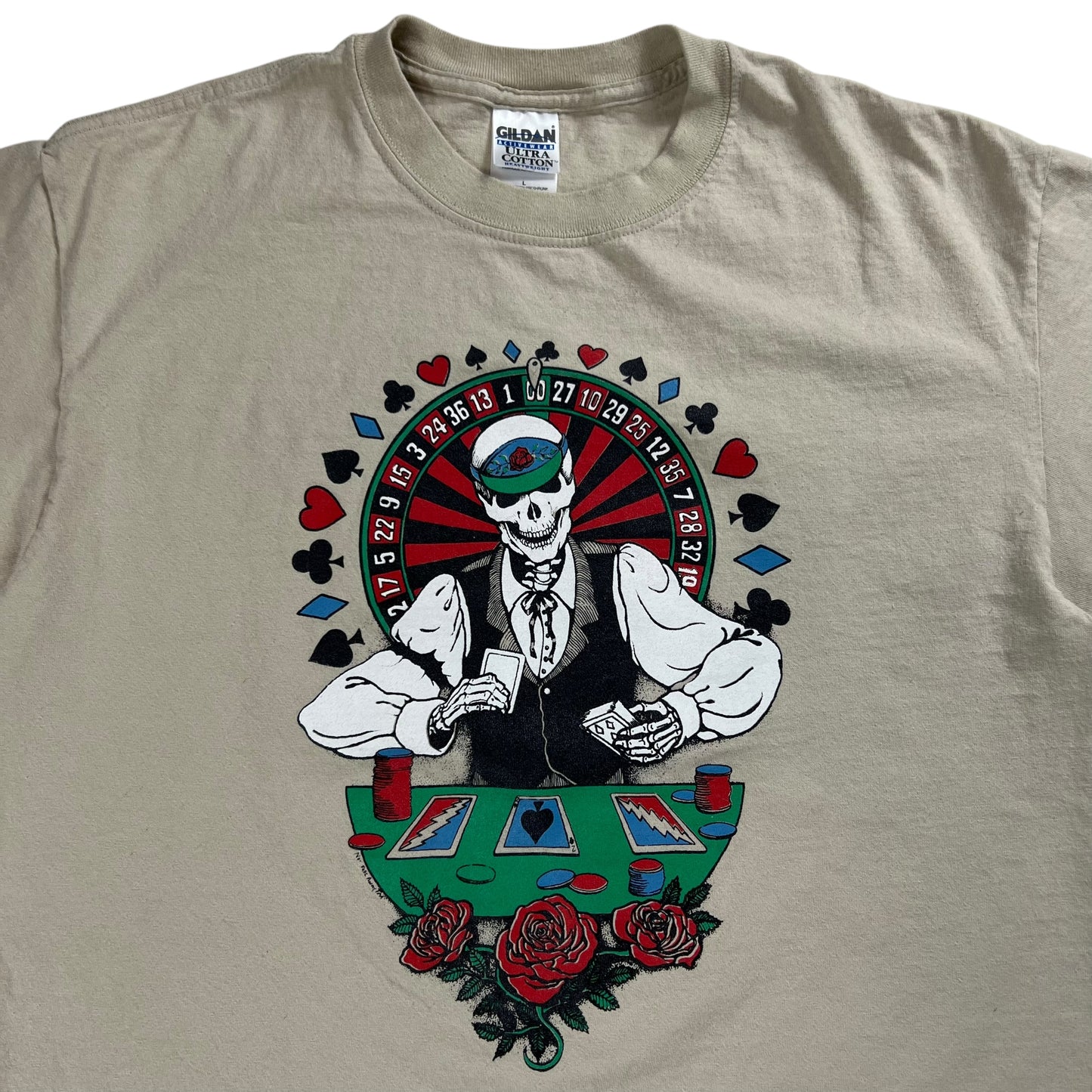 Vintage Y2K Grateful Dead Las Vegas band tee (L)