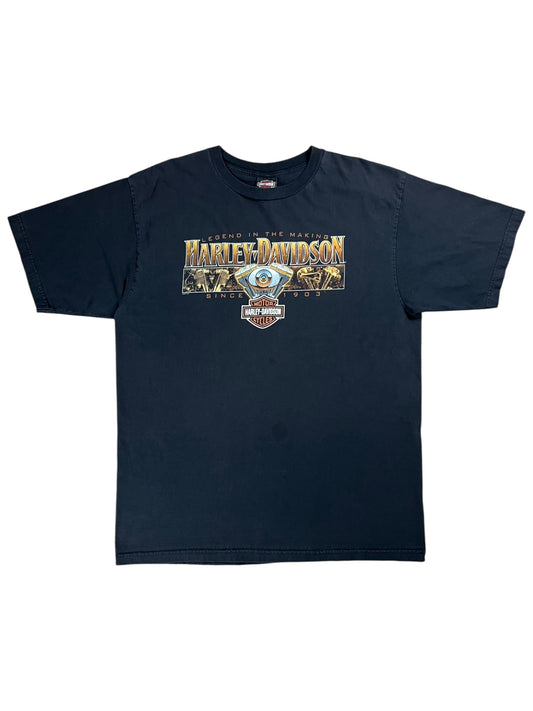 Vintage 2007 Harley Davidson Motorcycles Legend in the making tee (XL)