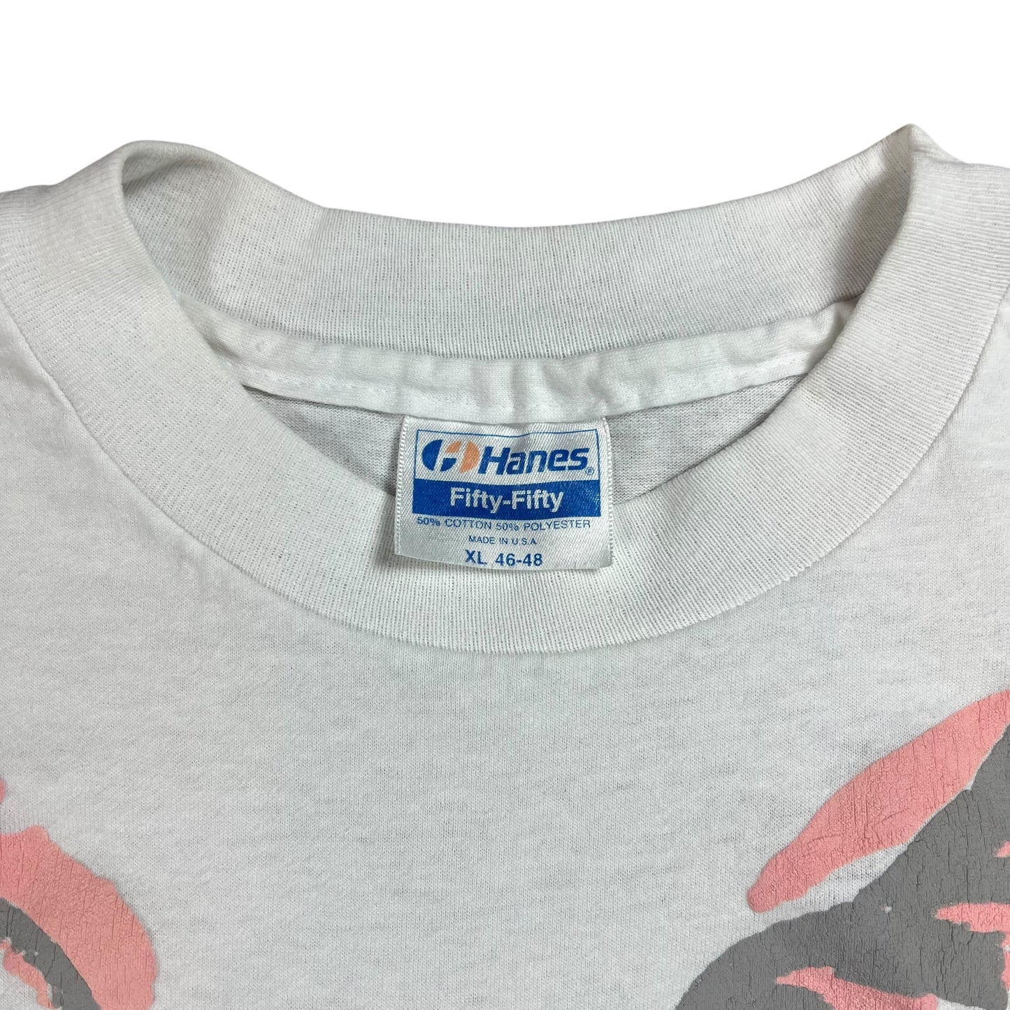 Vintage 80s Bunny Rabbit jumbo puff print tee (XL)