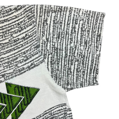Vintage 90s Laguna Body Soul all over print tee (L)