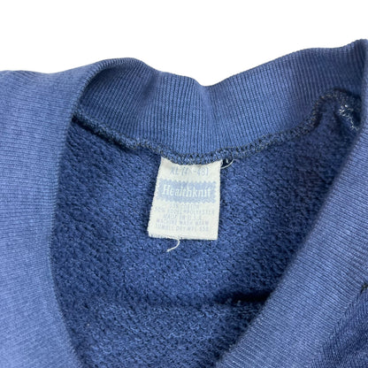 Vintage 1970s Healthknit faded navy crewneck (M)