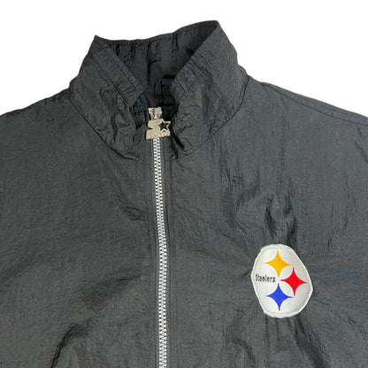 Vintage 90s Starter Pittsburgh Steelers wind breaker jacket (XL)