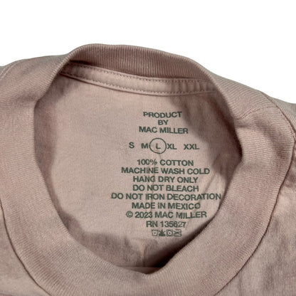 2023 Mac Miller Swimming pink tee (L)