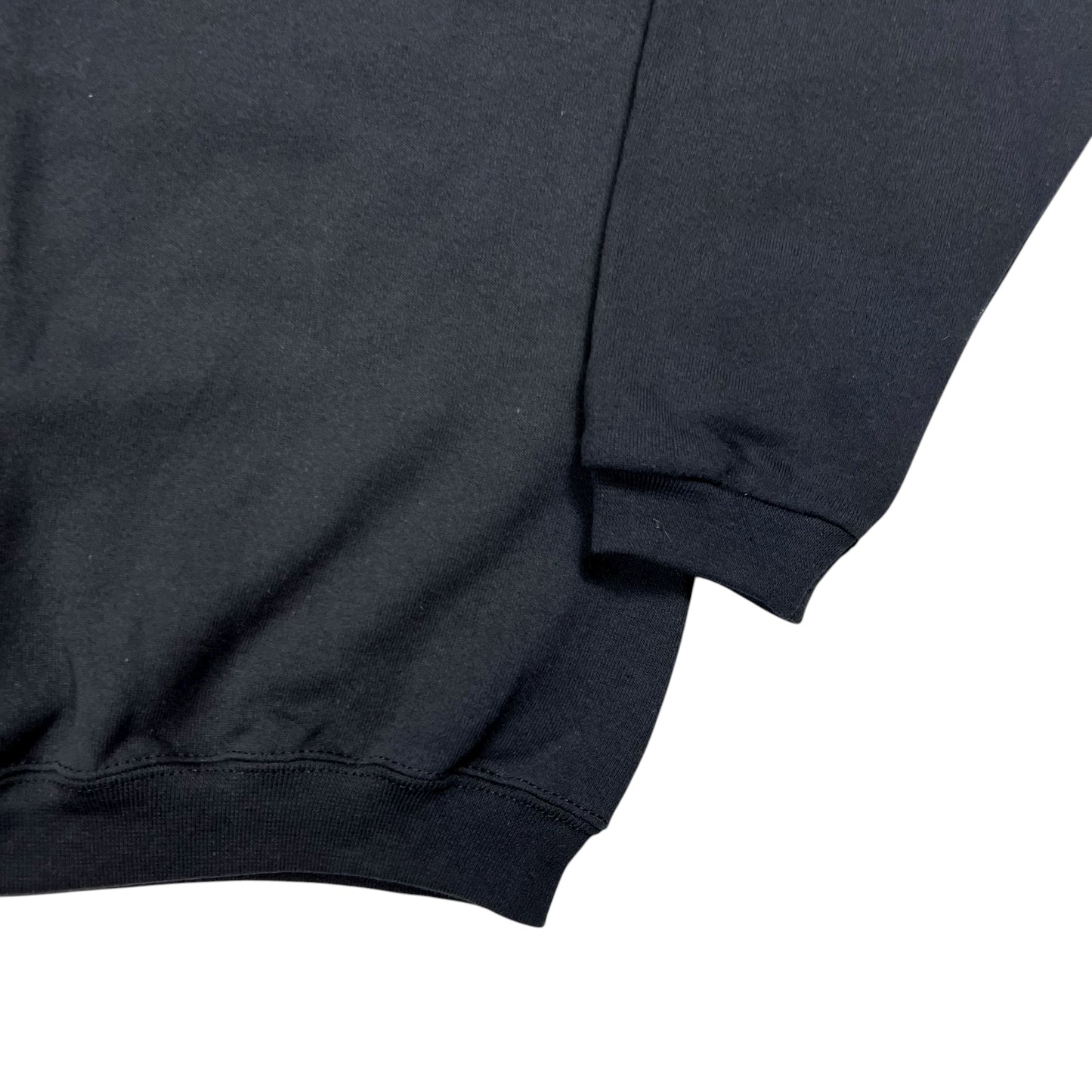 Vintage 90s Tultex black blank crewneck (M) DS NWT