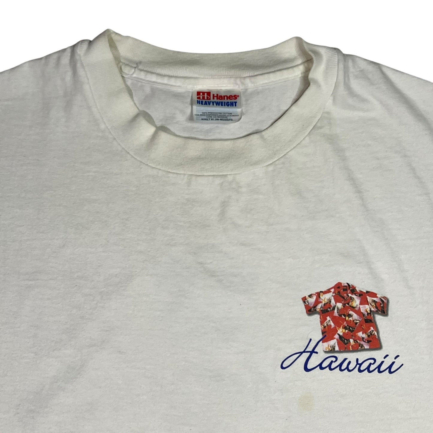 Vintage 90s Hawaiian Shirt Shirt tee (XL)