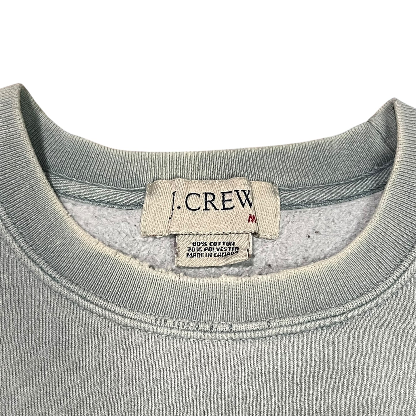 Vintage Y2K J. Crew faded distressed crewneck (M)