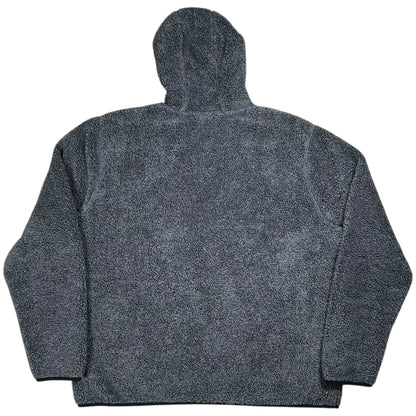 Vintage Y2K L.L. Bean Deep Pile Sherpa fleece anorak hoodie (XL)