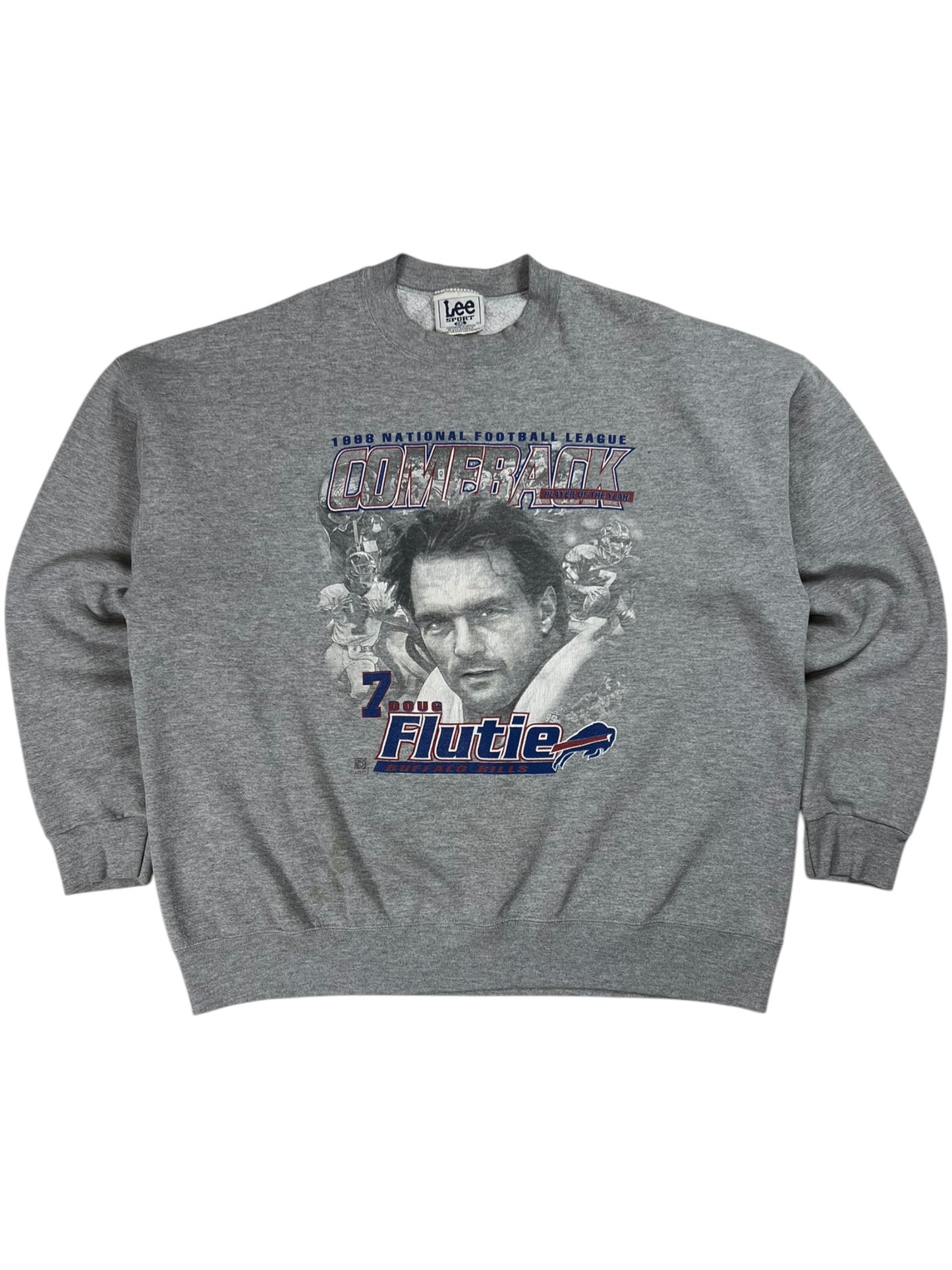 Vintage 1998 Buffalo Bills Doug Flutie crewneck (XXL)