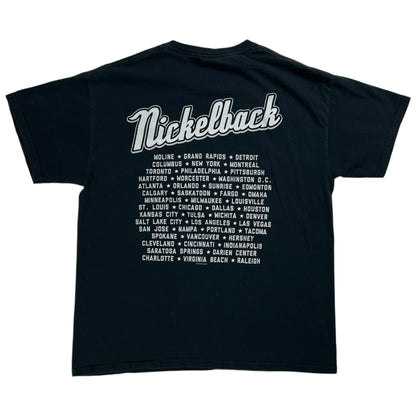 2012 Nickelback Here and Now tour band tee (L)