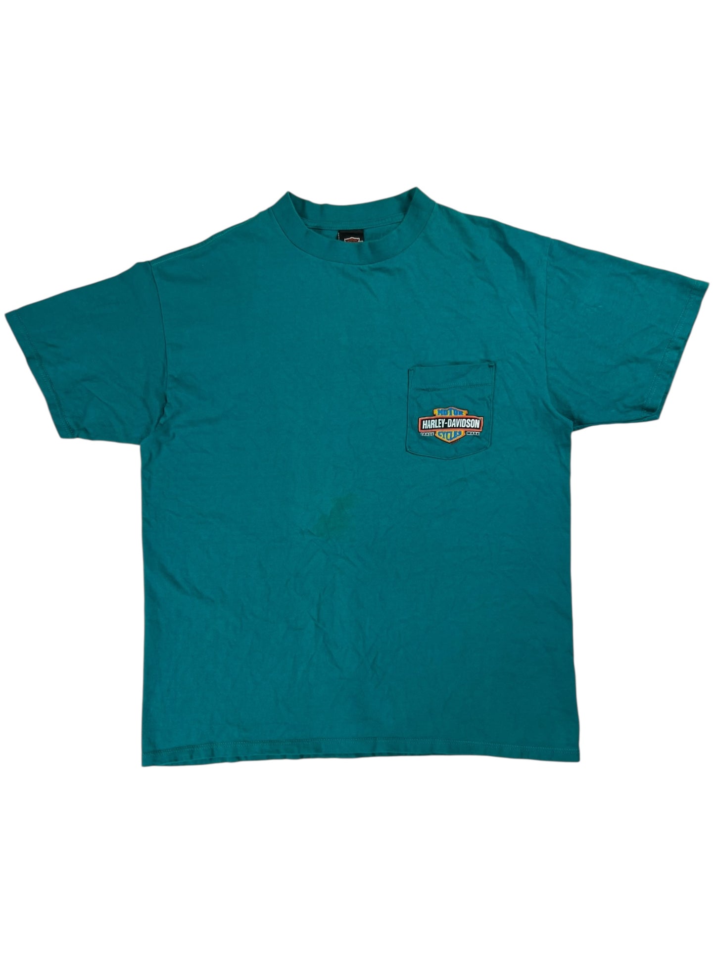 Vintage 90s Hawk-I Harley Davidson Iowa biker tee (XL)