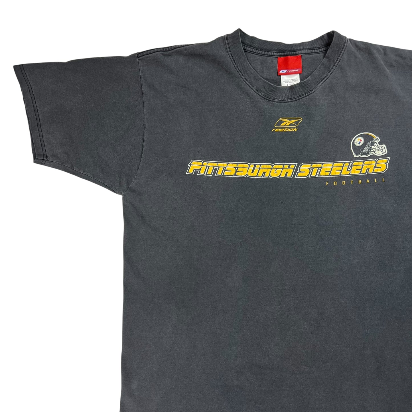 Vintage Y2K Reebok Pittsburgh Steelers faded tee (XL)