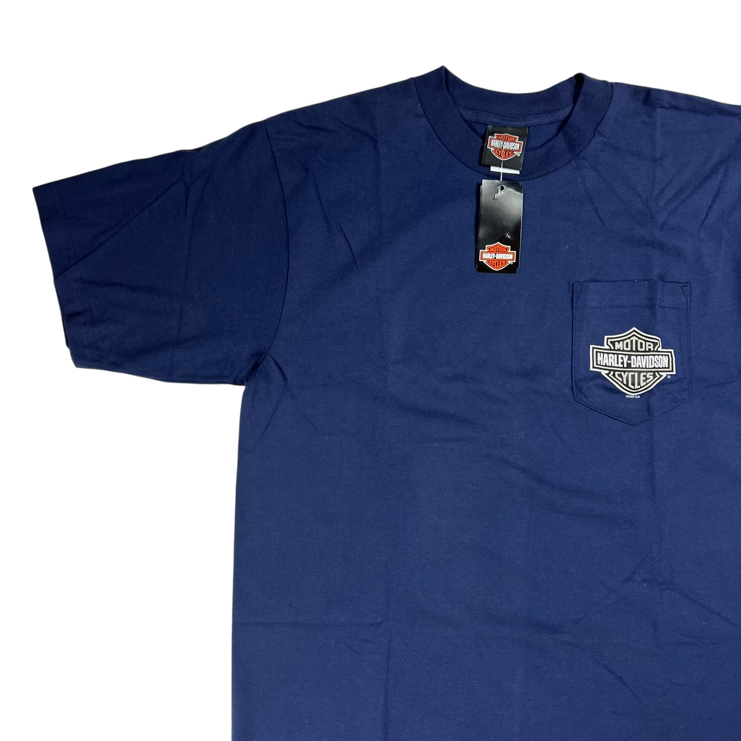 2008 Harley Davidson Motorcycles Las Vegas pocket tee (L) DS NWT