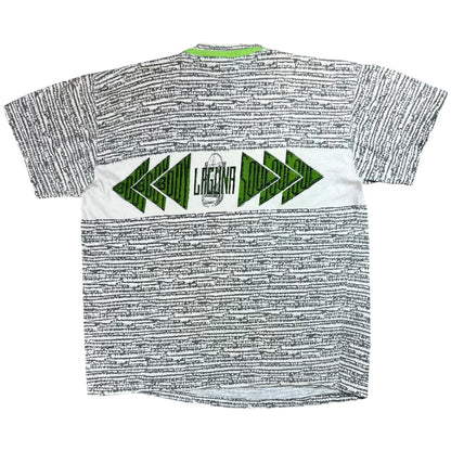 Vintage 90s Laguna Body Soul all over print tee (L)