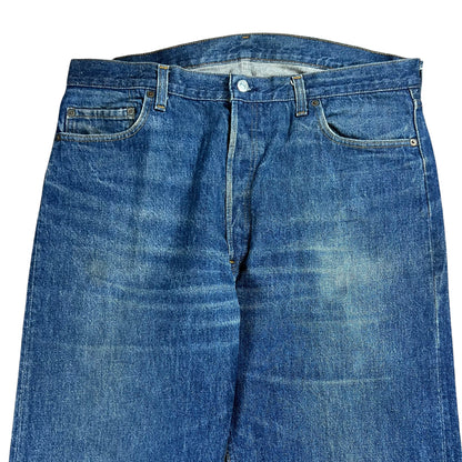 Vintage 80s Levi’s honeycomb faded denim jeans (36x30)