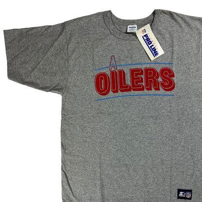 Vintage 90s Starter Houston Oilers NFL tee (L) DS NWT